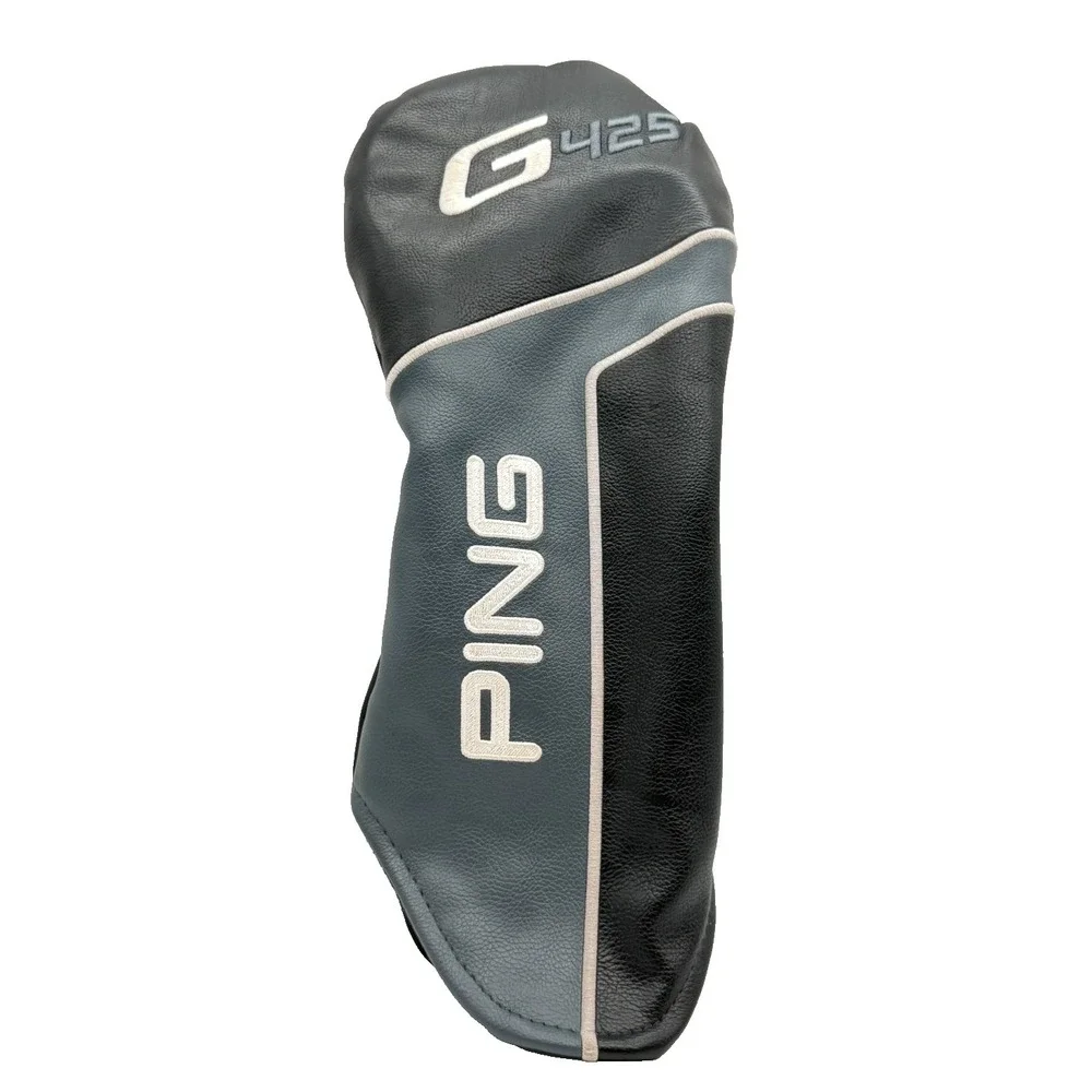 PING G425 Driver Headcover Black Grey OEM Golf Club Protector - Great Condition!
